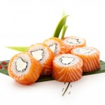 Salmon Cream Cheese Maki